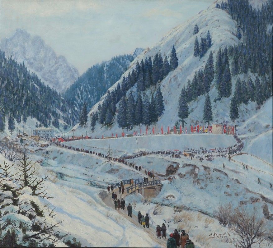 Абылхан Кастеев - Высокогорный каток Медео (1954)(1).jpg